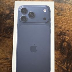 iPhone 17 Pro Max  - 1TB - Deep Blue - New Sealed - Unlocked