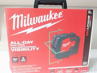 3.0 USB Milwaukee RECHARGEABLE Green Laser Combo Kit