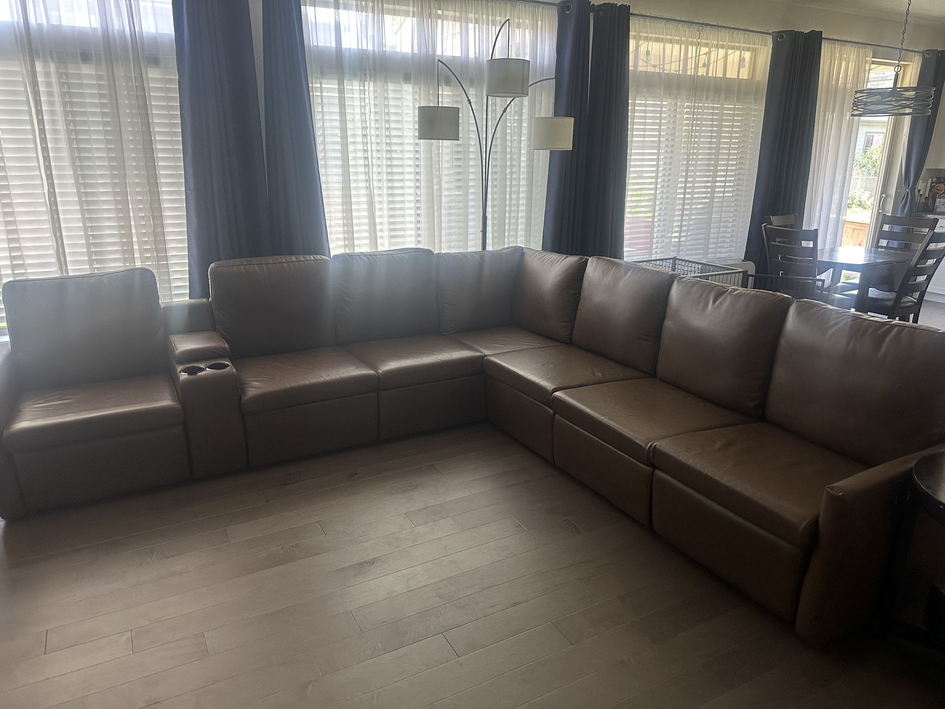 Sectional - Brown