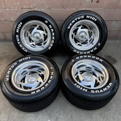15x10 Eagle Alloys Wheels 295/50R15 Chevy 5x5 Ford 5x5.5 