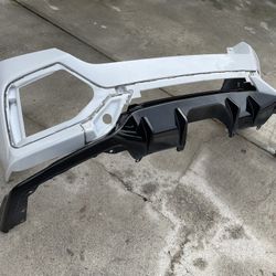 2017 2021 Honda Civic Rear Bumper Hatchback Used Oem 