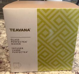 Teavana Glass Perfectea Maker tea steeping