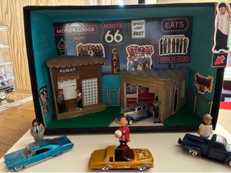 Diecast 1:64 Lowrider garage building