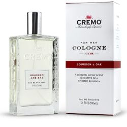 Cremo Bourbon and Oak 3.4oz Men's Eau de Toilette