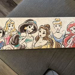 Disney Princess Wall Canvas