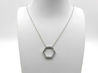 0.96 Dwt Lab Diamond Pendant Chain Sterling Sliver Mk1225rzmia