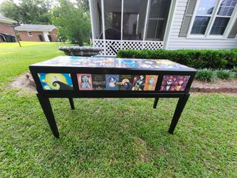 Nightmare Before Christmas sofa entryway hallway table