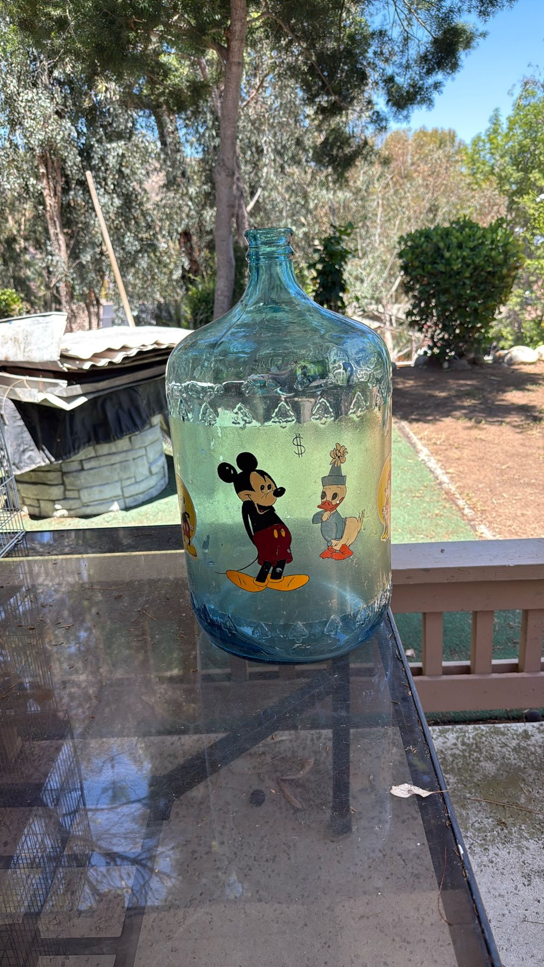 Disney Glass Bottle 