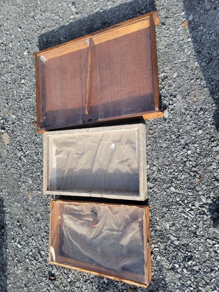 Display Cases Set Of 3