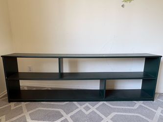 Green Wooden Shelf