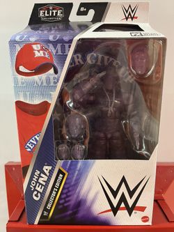 WWE John Cena Elite Collector's Edition Series 118 Translucent Purple Figure NEW