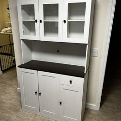 Standing Kitchen Cabinet $60