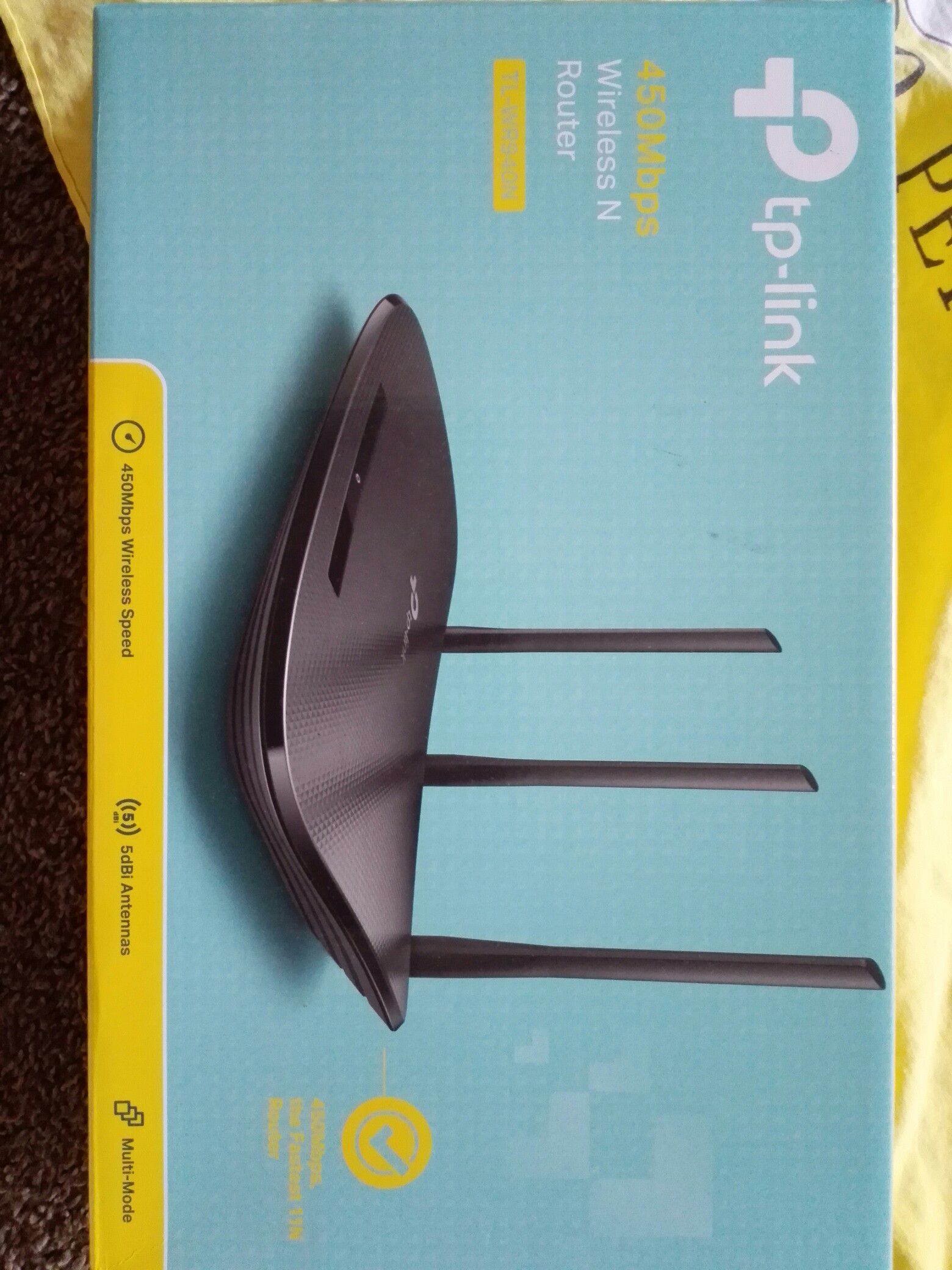 TPlink 450Mbps Wireless N router