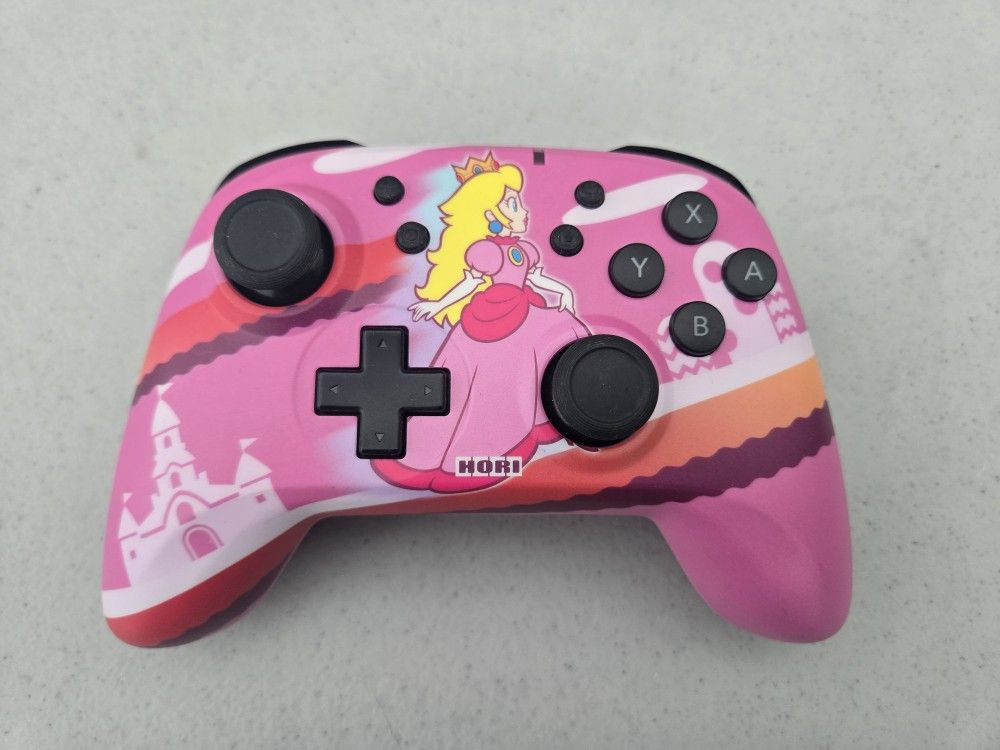 PRINCESS PEACH HORI PAD CONTROLLER FOR NINTENDO SWITCH