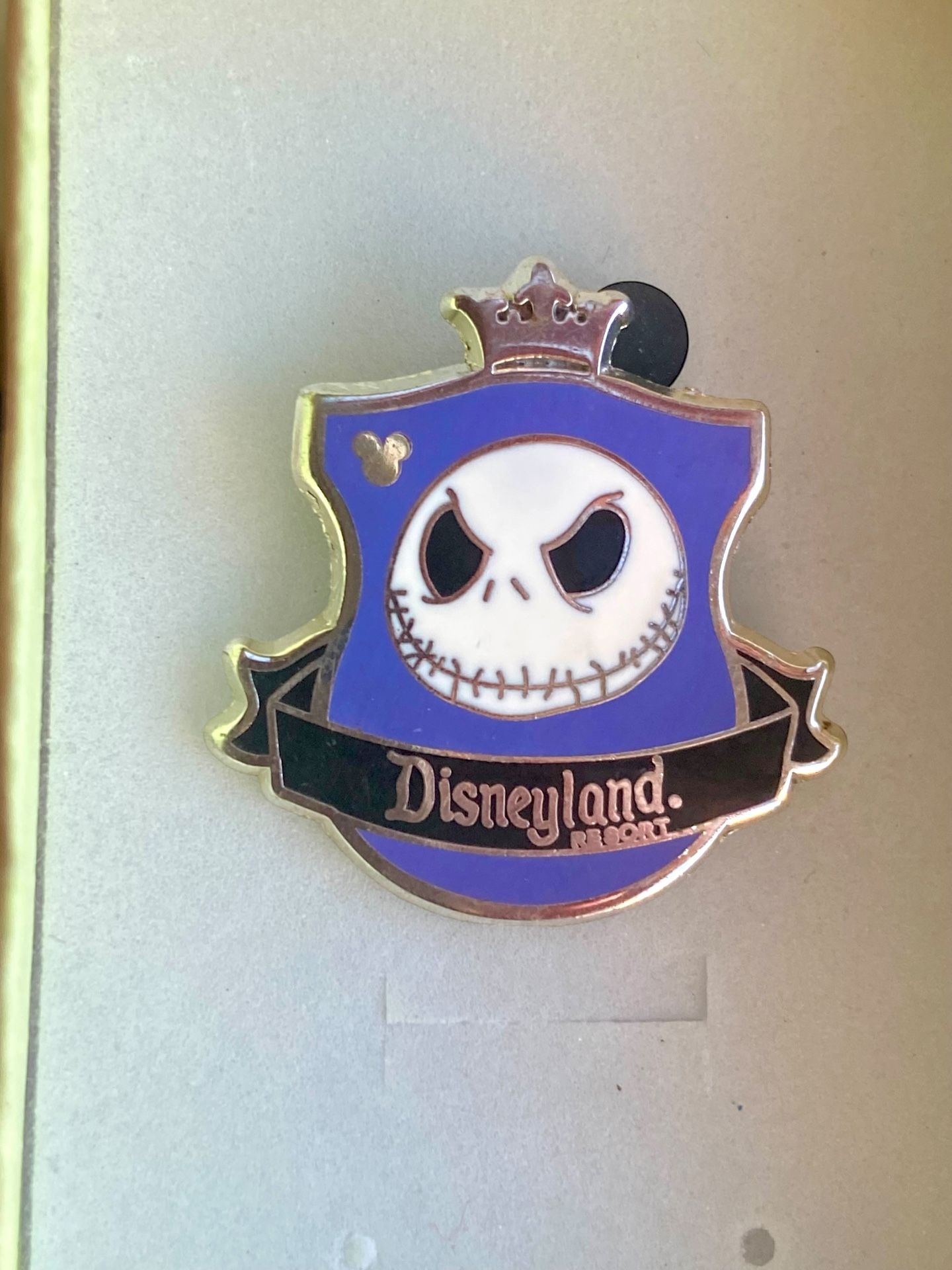 Disney Jack Skellington Hidden Mickey Pin Halloween Exclusive 2012