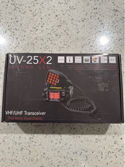 BTECH UV-25X2 2nd Gen Mobile Radio