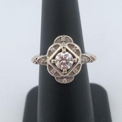 Vintage 14k what gold 0.80ct diamond ring 6.25