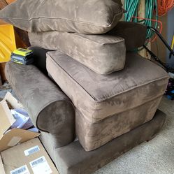 Free Chair And Ottoman 
