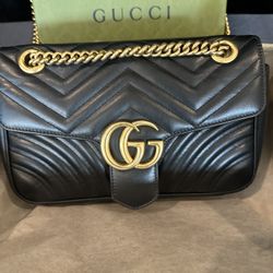 Offers Are Welcome. Gucci GG Marmont Medium Handbag