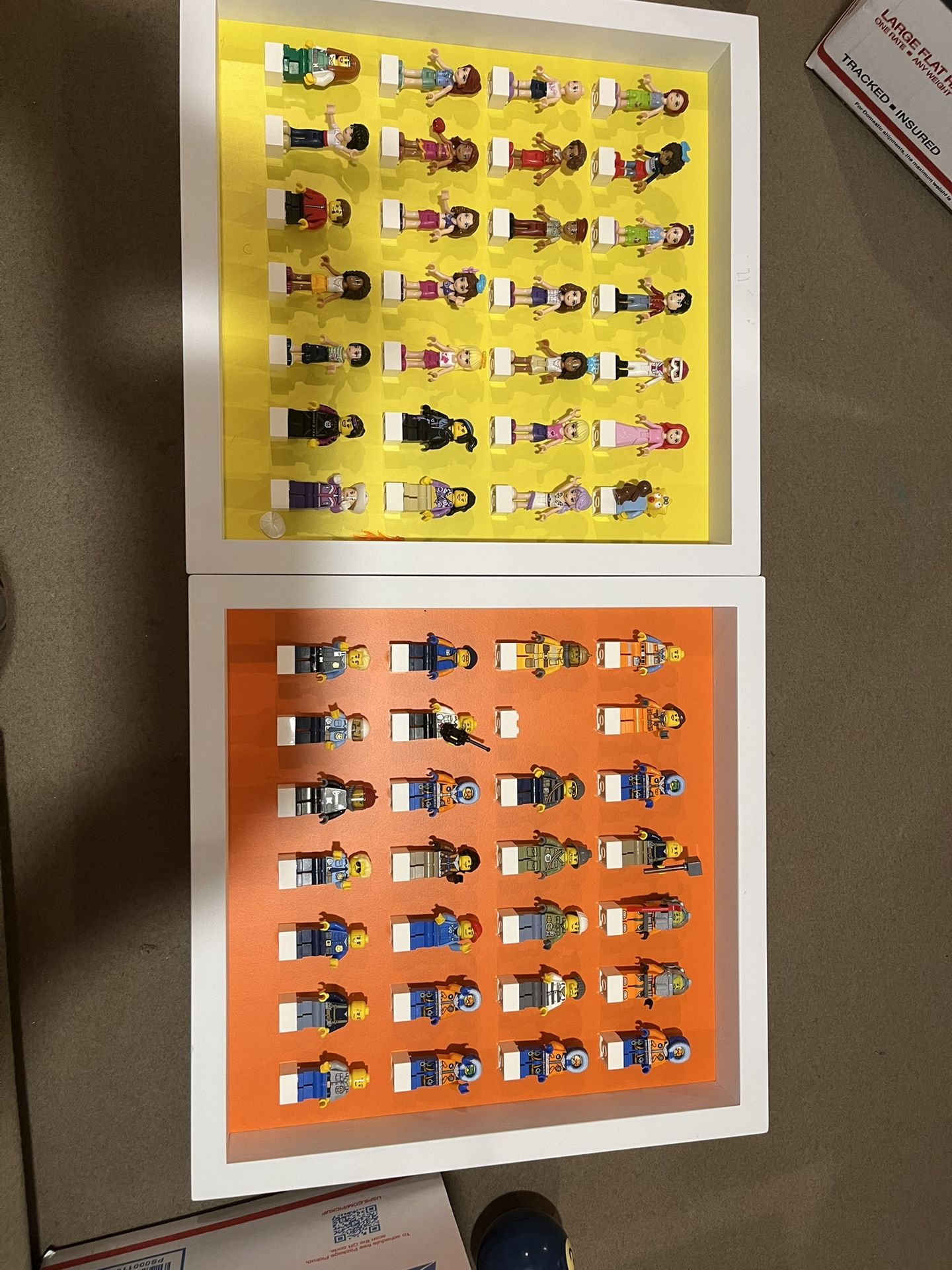 Lego Figures Display Cases