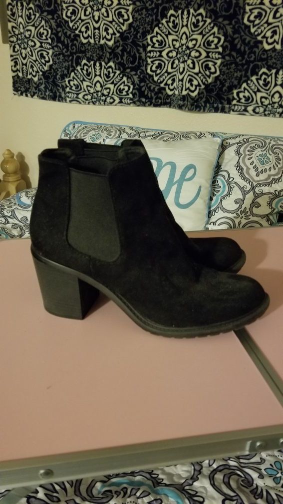 Women's Black Ankle Boots