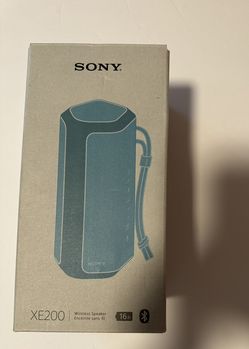 Sony SRS-XE200 Wireless Ultra Portable BLUETOOTH Speaker, IP67 Water-resistant, Dustproof and Shockproof, Blue
