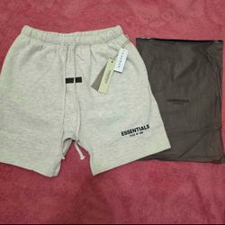 Fear of God Essentials Light Oat Shorts