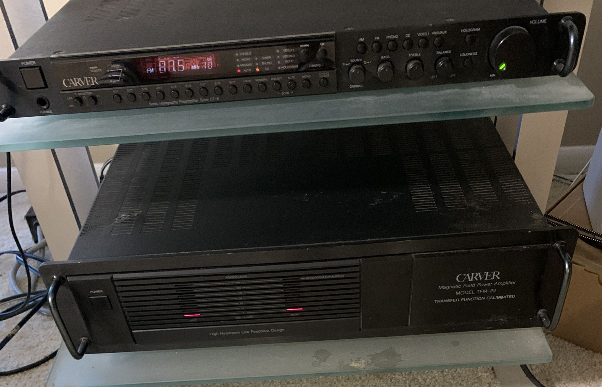 Vintage Audio Carver + Infinity