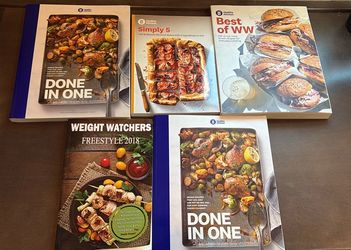 Five Weight Watchers cookbooks