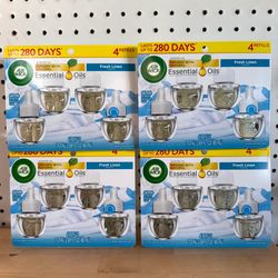 Brand New Air Wick Fresh Linen Refills - $6 each