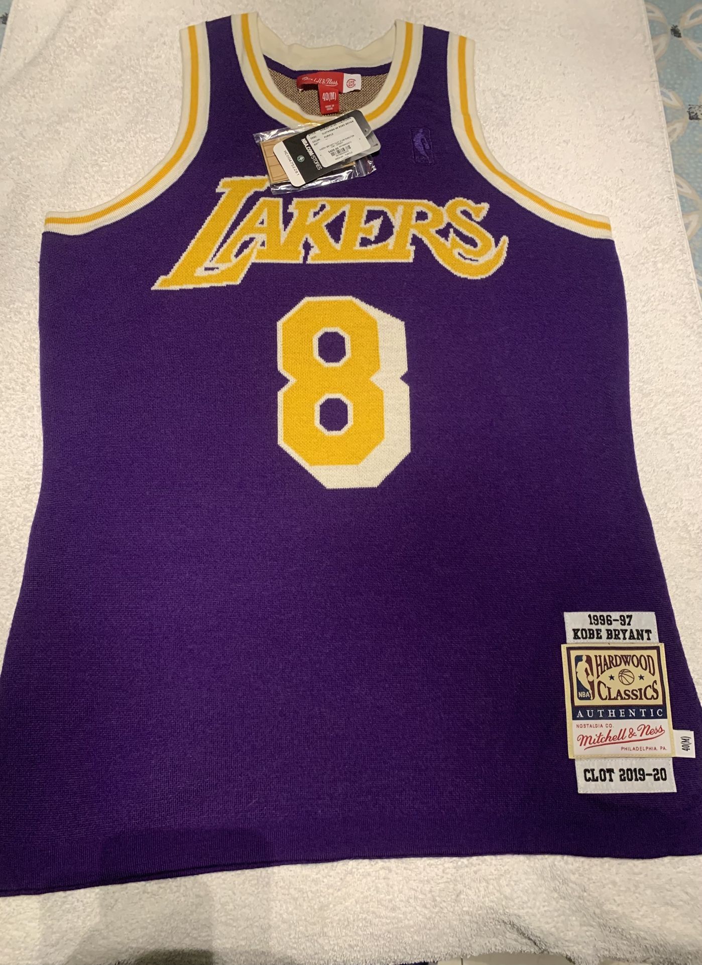 Authentic Kobe Bryant X Clot MN Jersey