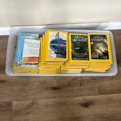 Box Of Old National Geographic’s