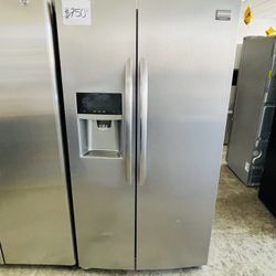 Stainless Steel Frigidaire Refrigerator