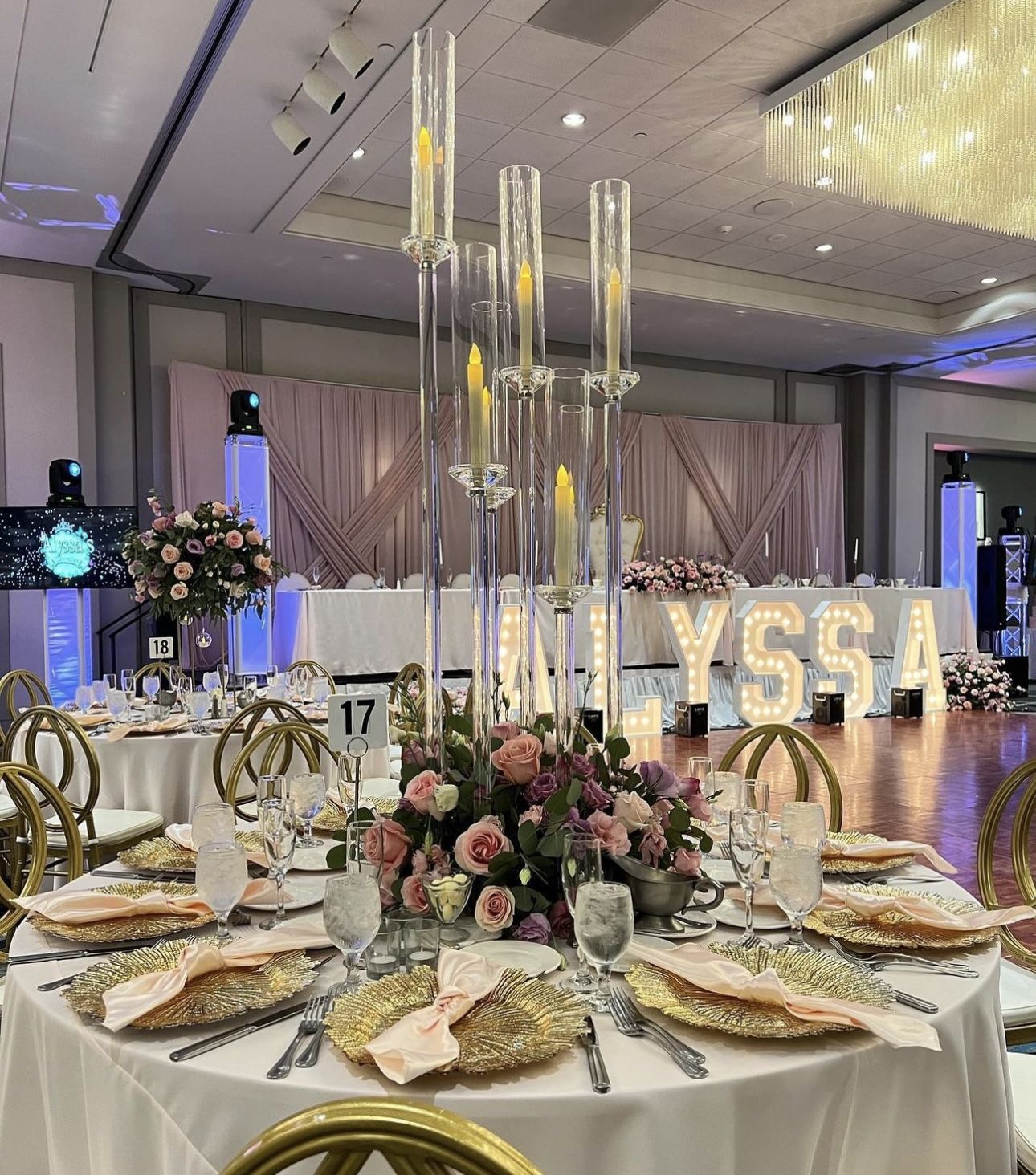 Elegant Natural Flower Roses Wedding