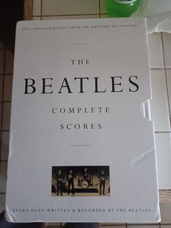 Beatles Complete Scores hardback Book of all the songs - $40 FIRM