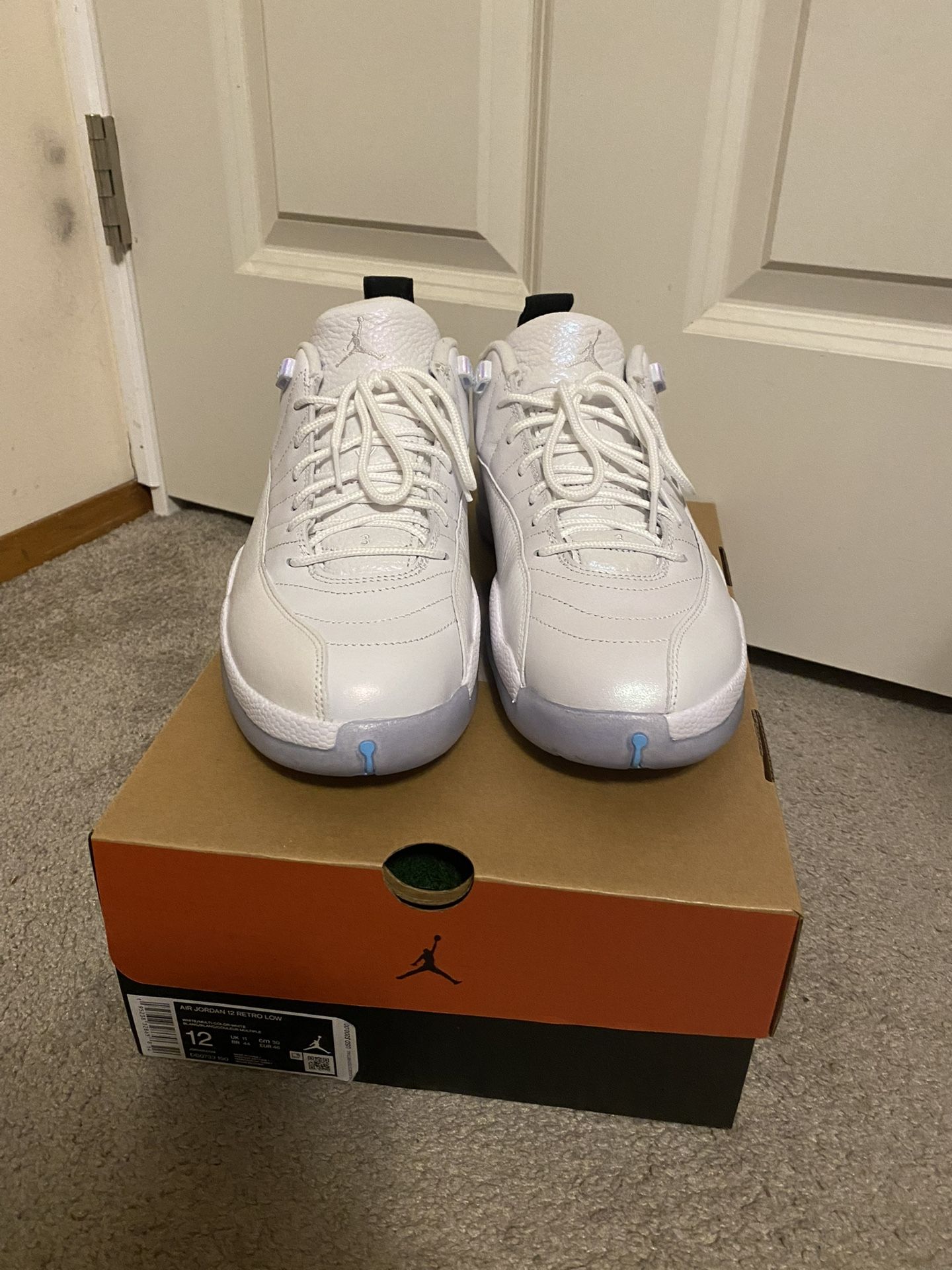 WORN ONCE JORDAN 12 LOW EASTER SIZE 12