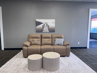 Brand new leather power recliner sofa couch sala
