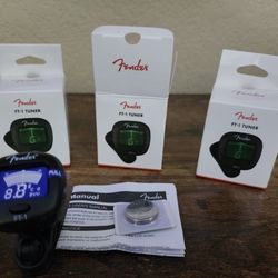New Fender Pro Guitar Bass Tuner