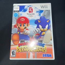 Nintendo Wii Mario & Sonic at The Olympics Games CIB
