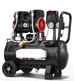 10Gal Ultra Quiet Air Compressor-New