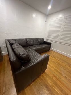 Free leather couch