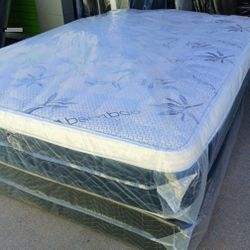 Brand new ,E King,Cal King,Queen,Full And Twin Size Pillow Top Mattress And Box Spring,Prices Are Between $160-$350