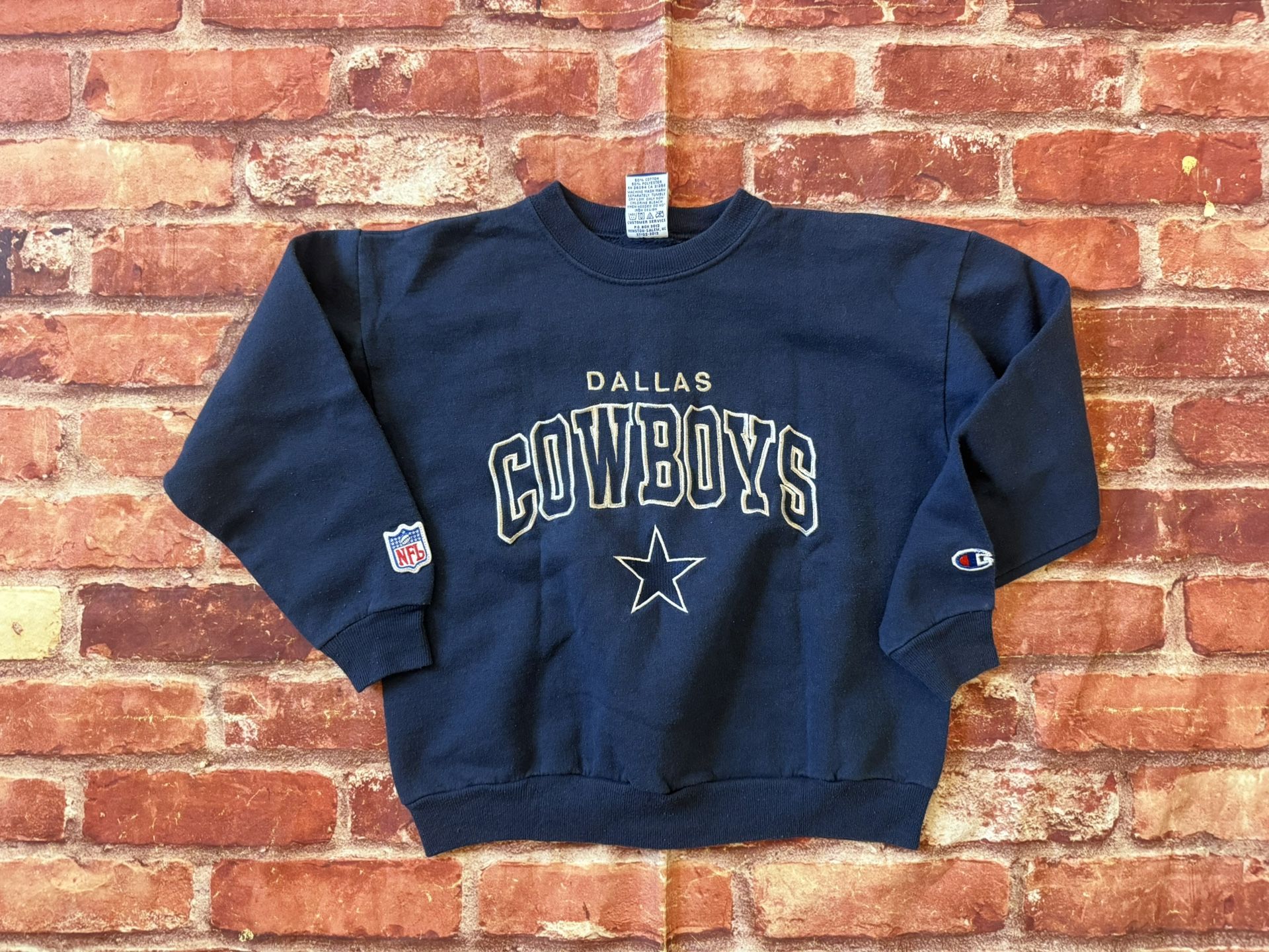 Vintage Kids Dallas Cowboys Crewneck