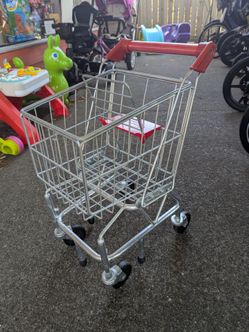 Melissa and Doug metal toddler kids shop shopping cart