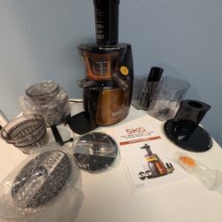 Juicer SKG Masticating juicer & Food Processor 