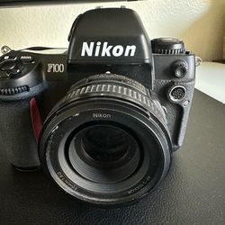 Nikon f100 35 mm film camera