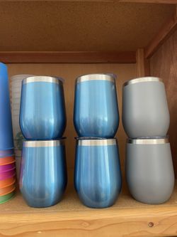 Stainless Steel Wine Tumblers 