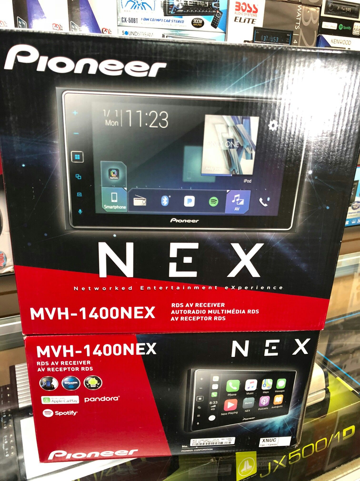 Pioneer mvh-1400nex on sale today for only 259