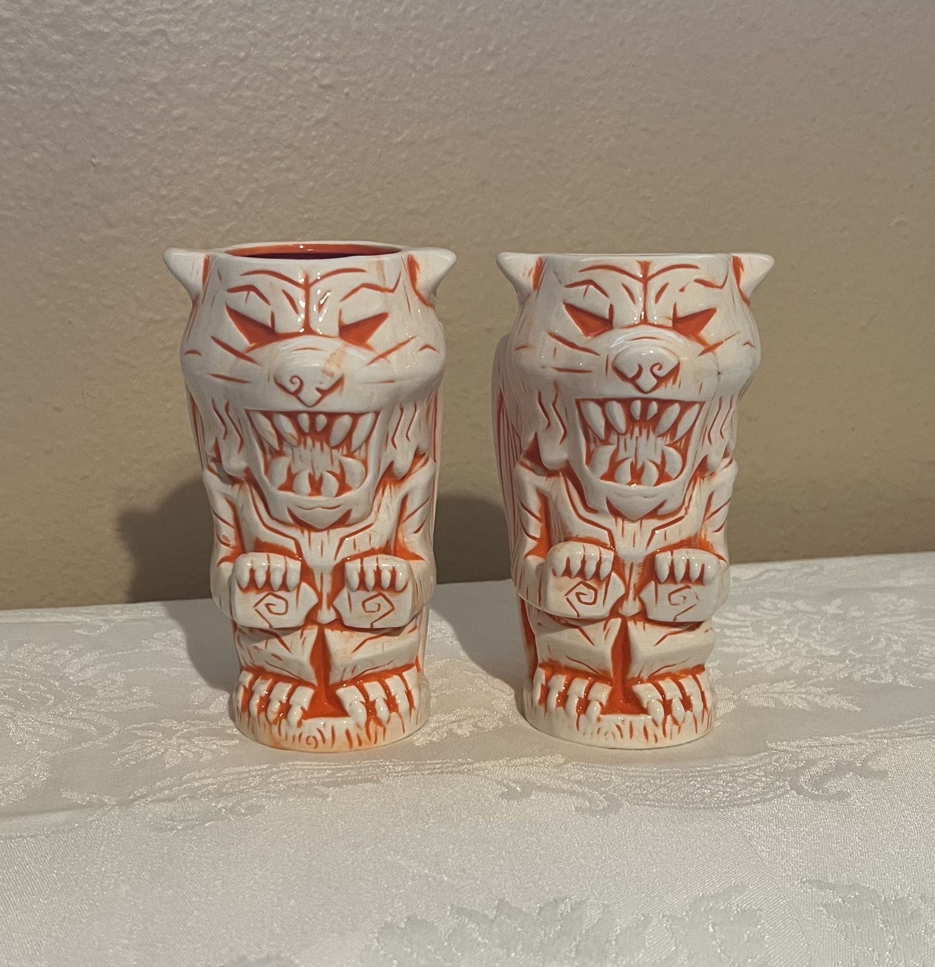 Tiger Army Tiki Mug Set