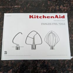 KitchenAid Stainless Steel Mixer Attachments